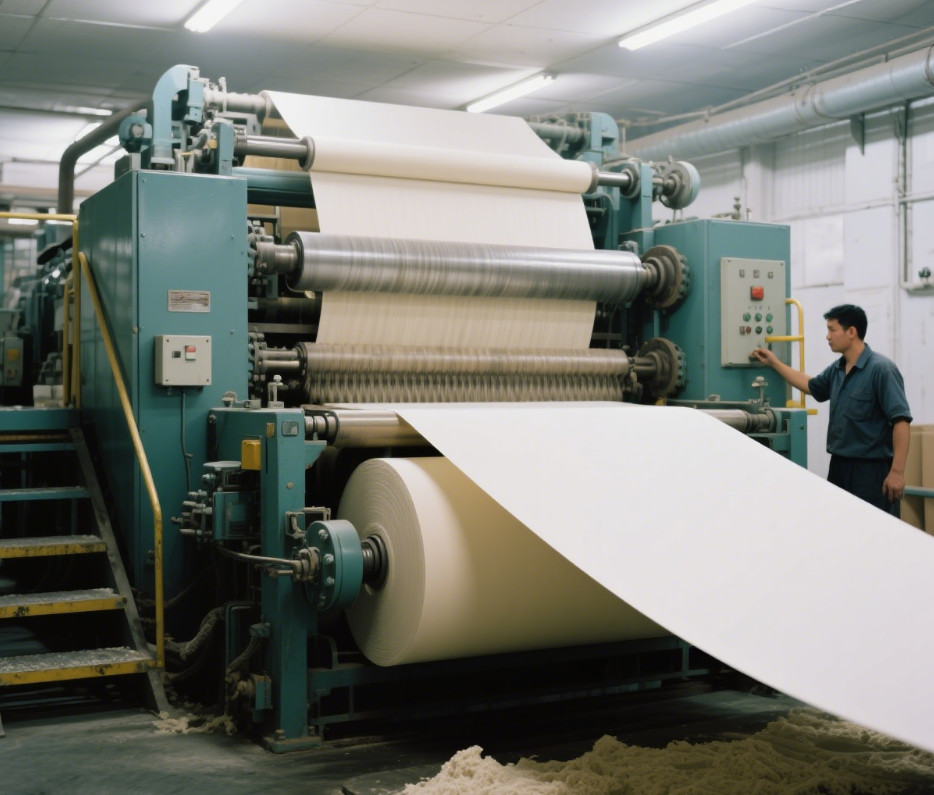 ¿Cuáles son los dos tipos de máquinas de papel?