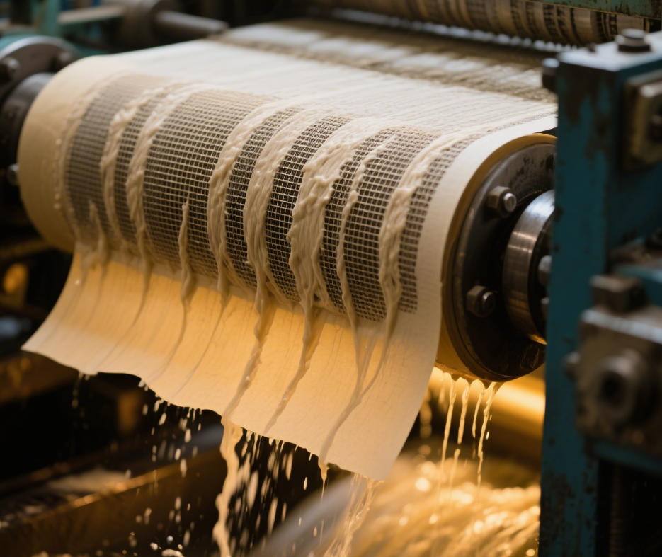 ¿Cómo se llama una máquina para hacer papel?